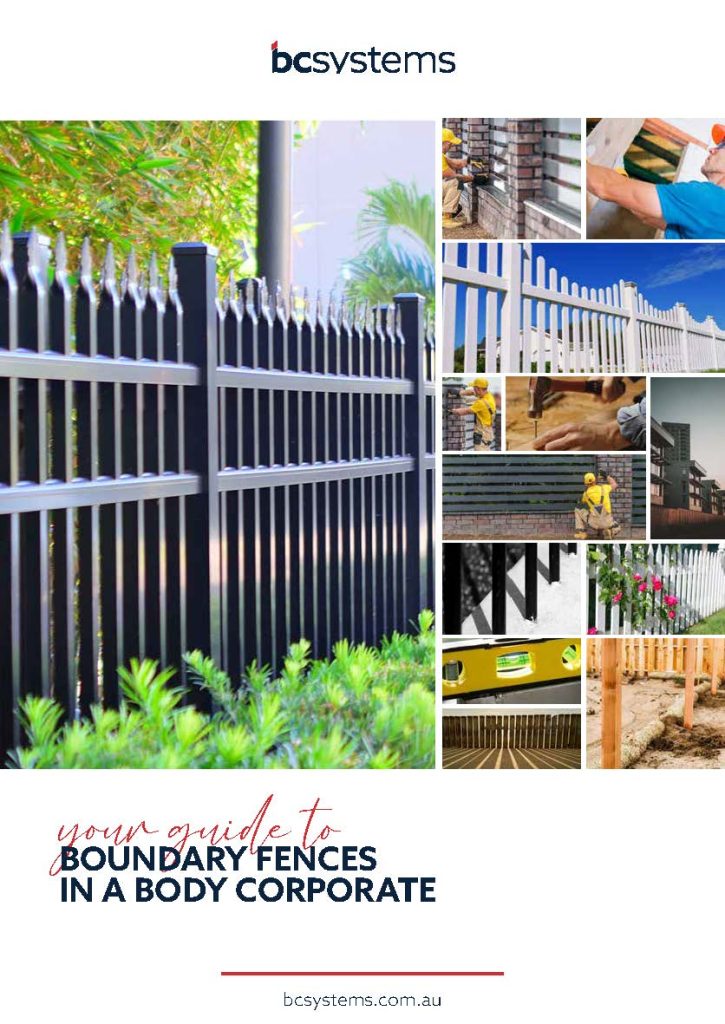 Boundary Fences in Strata Developments