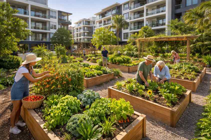 Community Gardens in Body Corporate Schemes