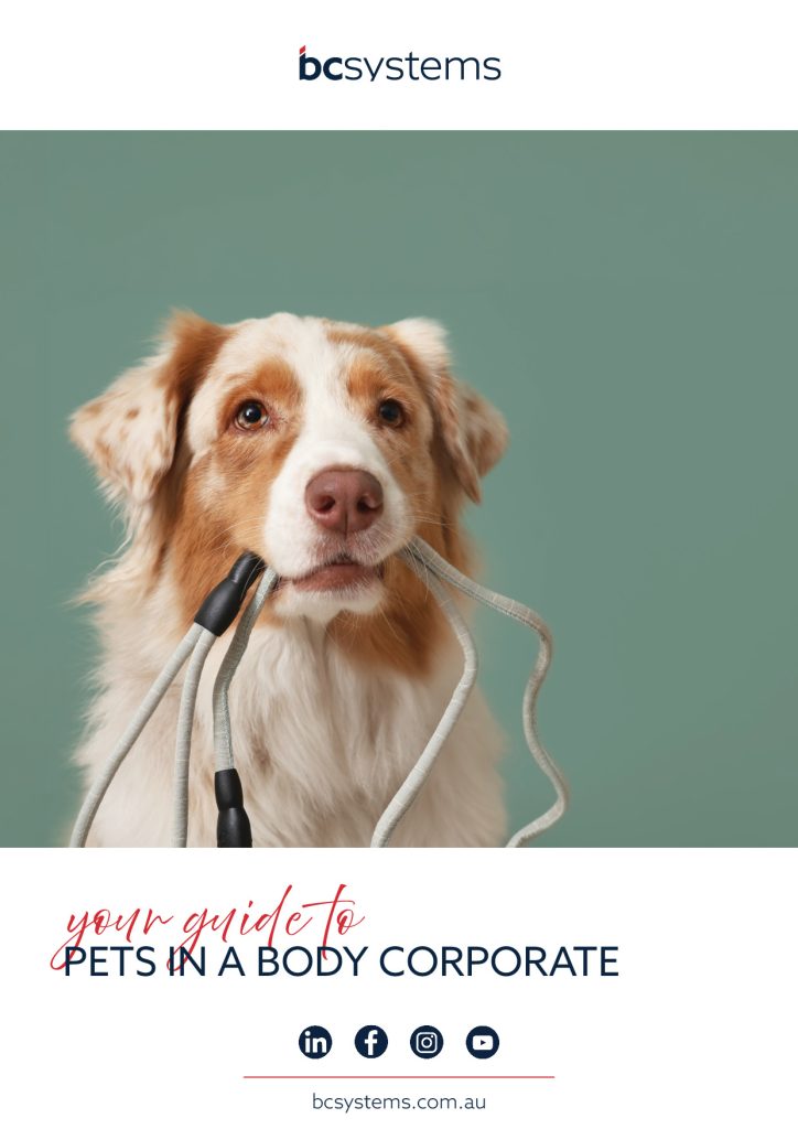 Pets in a Body Corporate