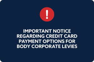 Changes to CC Payment Options